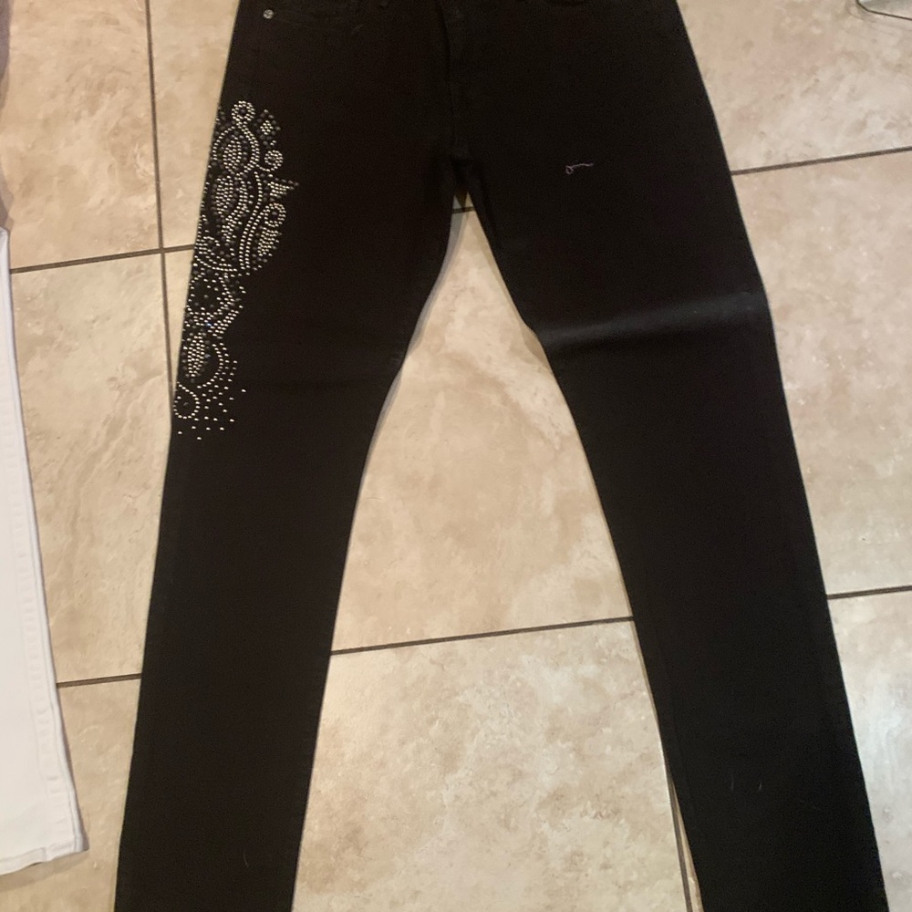 SOLD!! True Religion black jean